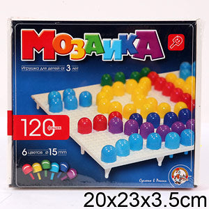 Мозаика. 120 фишек, 6 цветов