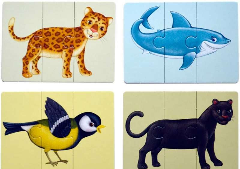 Animal Mix-up. Collecting pictures, syllables, and words