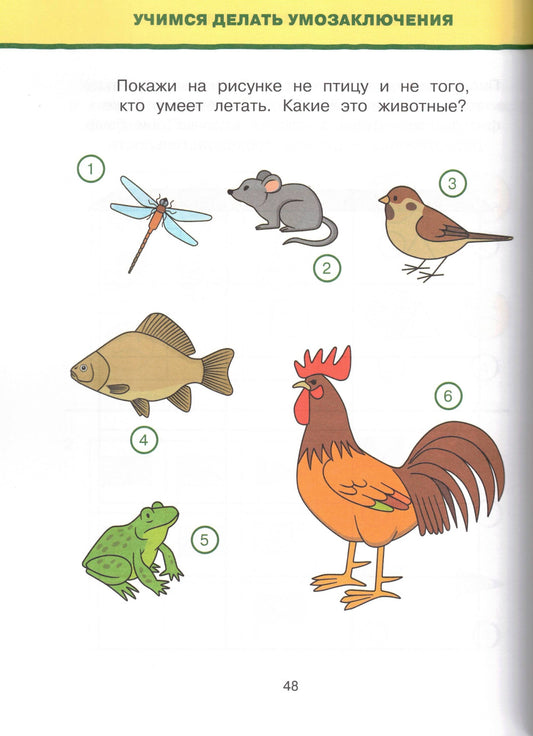 Обучающие тесты. Развиваем интеллект (5–6 лет)