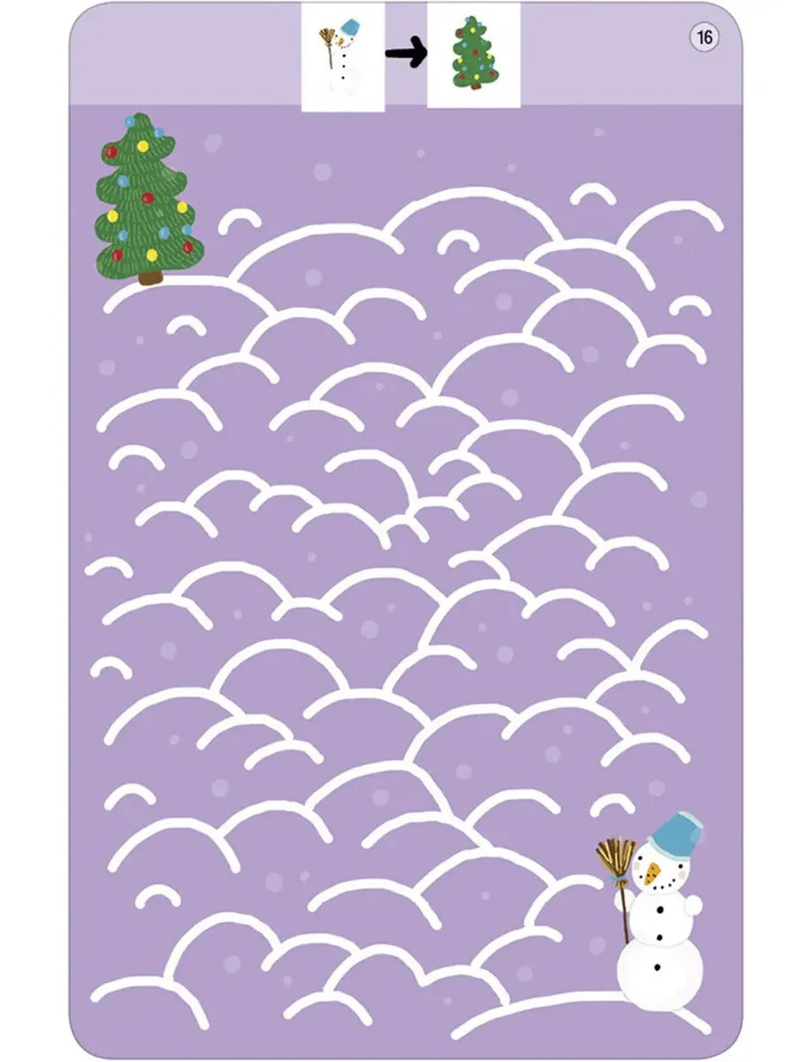 Usborne cards. 100 labyrinths from simple to complex