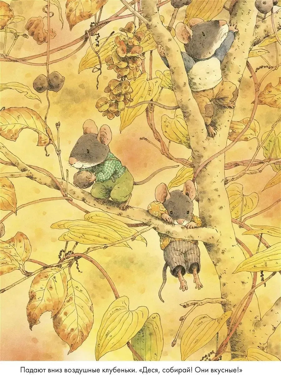 14 Wood Mice (MINI). Sweet Potato