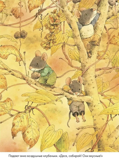 14 Wood Mice (MINI). Sweet Potato