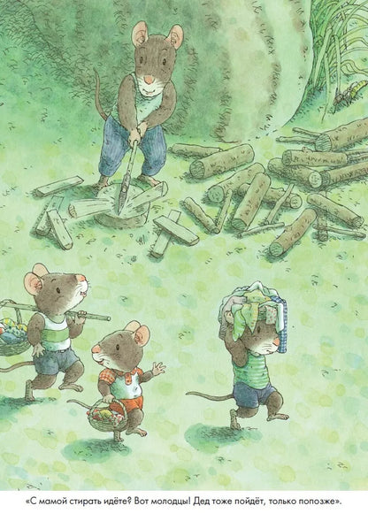 14 Wood Mice Laundry