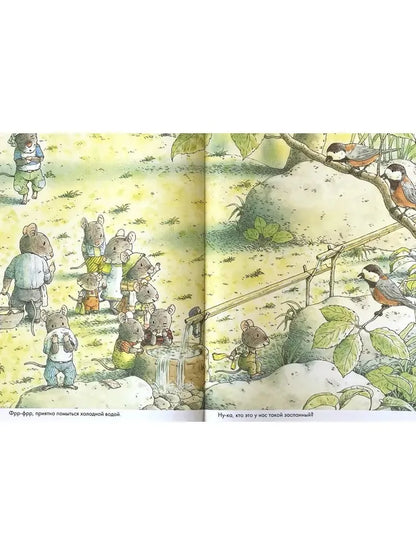 14 Wood Mice Breakfast