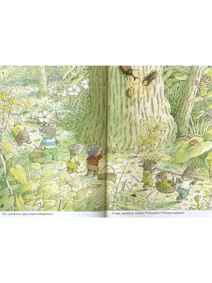 14 Wood Mice Breakfast