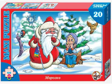 Новый год. Пазл Морозко