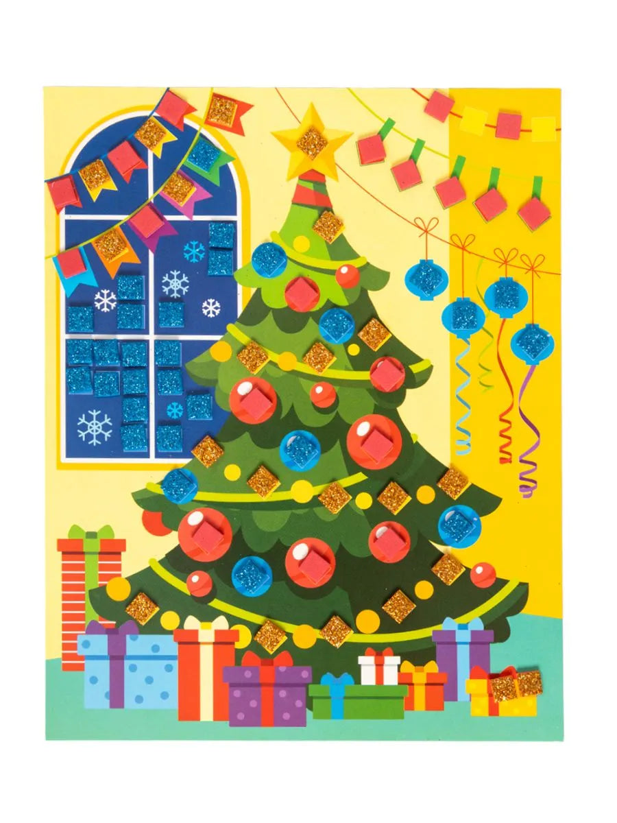 Arts and crafts kit. "Christmas Tree" appliqué.