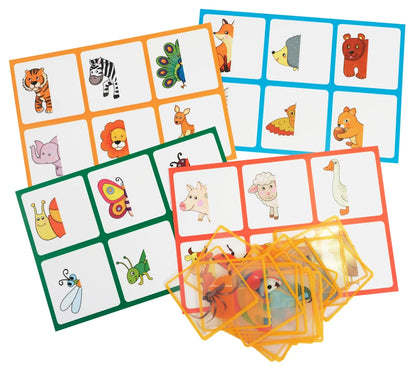Kulikova E.N. Plastic Lotto for Toddlers. 2+ Guess Who It Is? Find the Matching Half