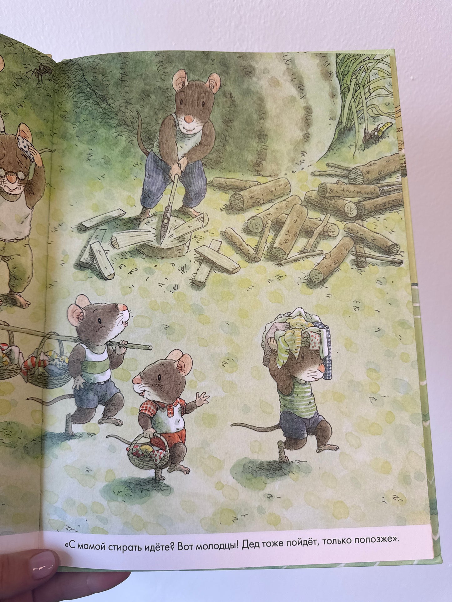 14 Wood Mice Laundry