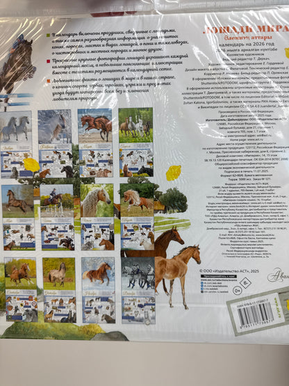 World Horse Calendar 2026