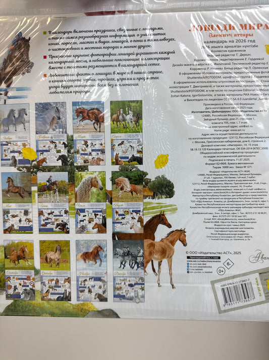 World Horse Calendar 2026