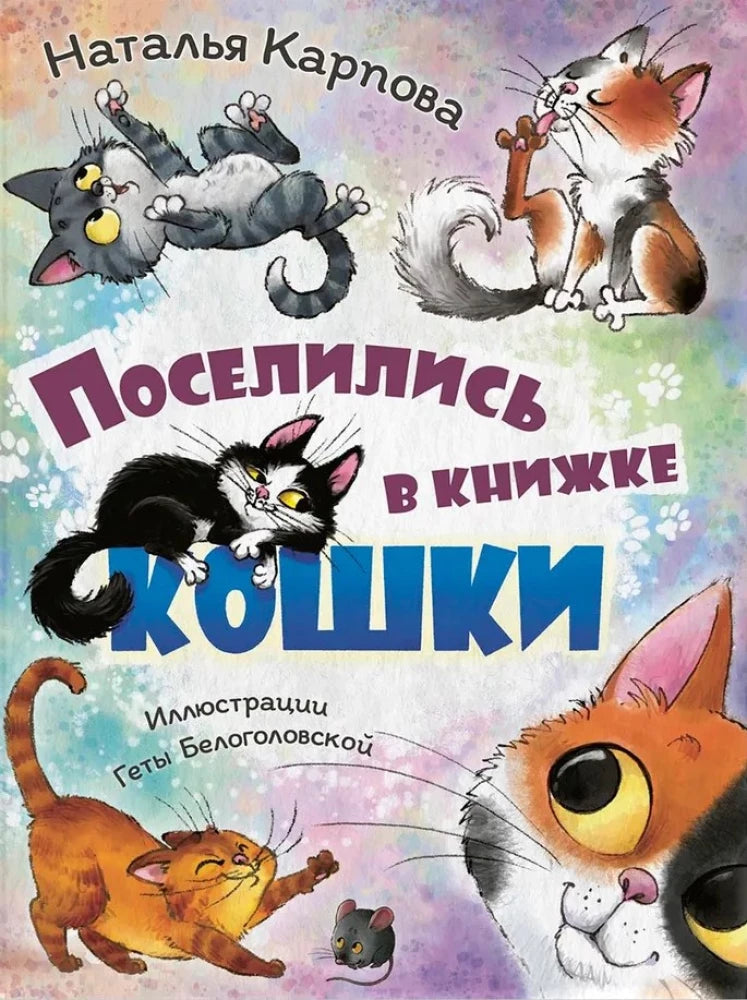 Поселились в книжке кошки