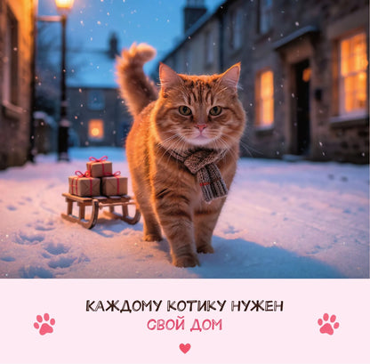 Будь котиком. Календарь настенный на 2027 год