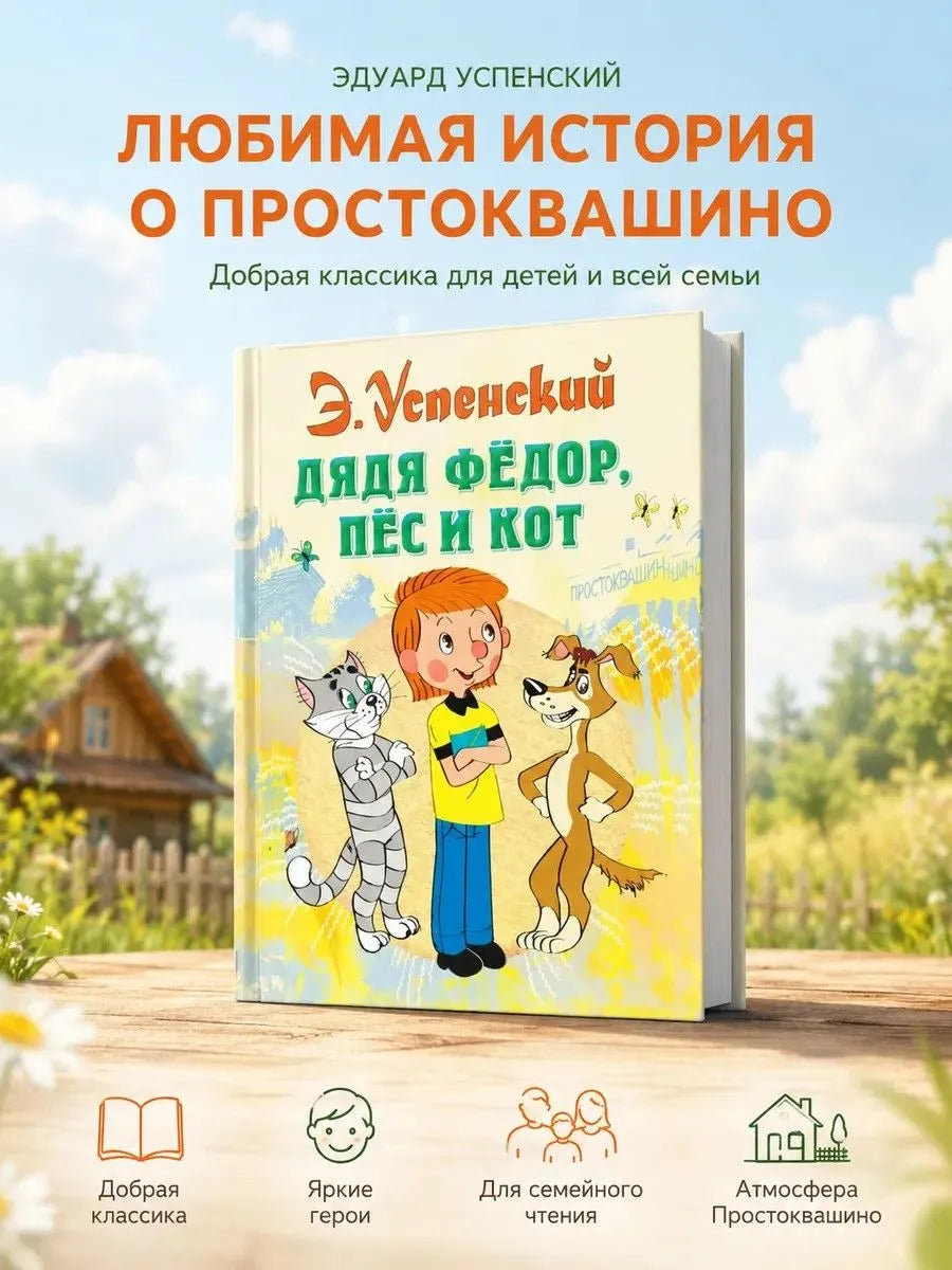 Uncle Fedor, the Dog and the Cat