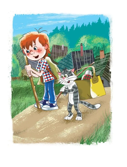 Uncle Fedor, the Dog and the Cat