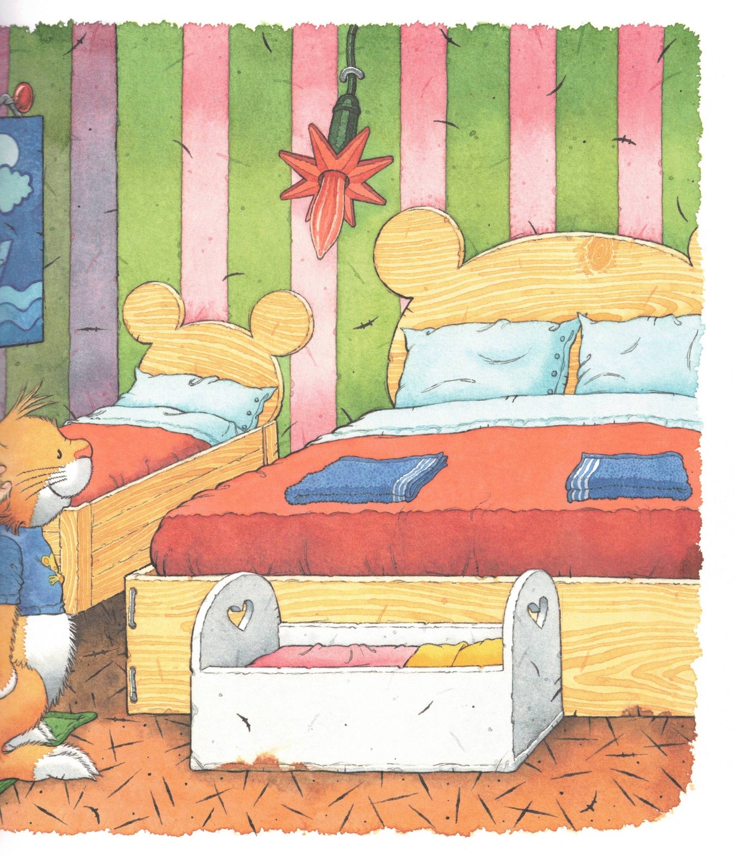 Мышонок Тим хочет остаться дома