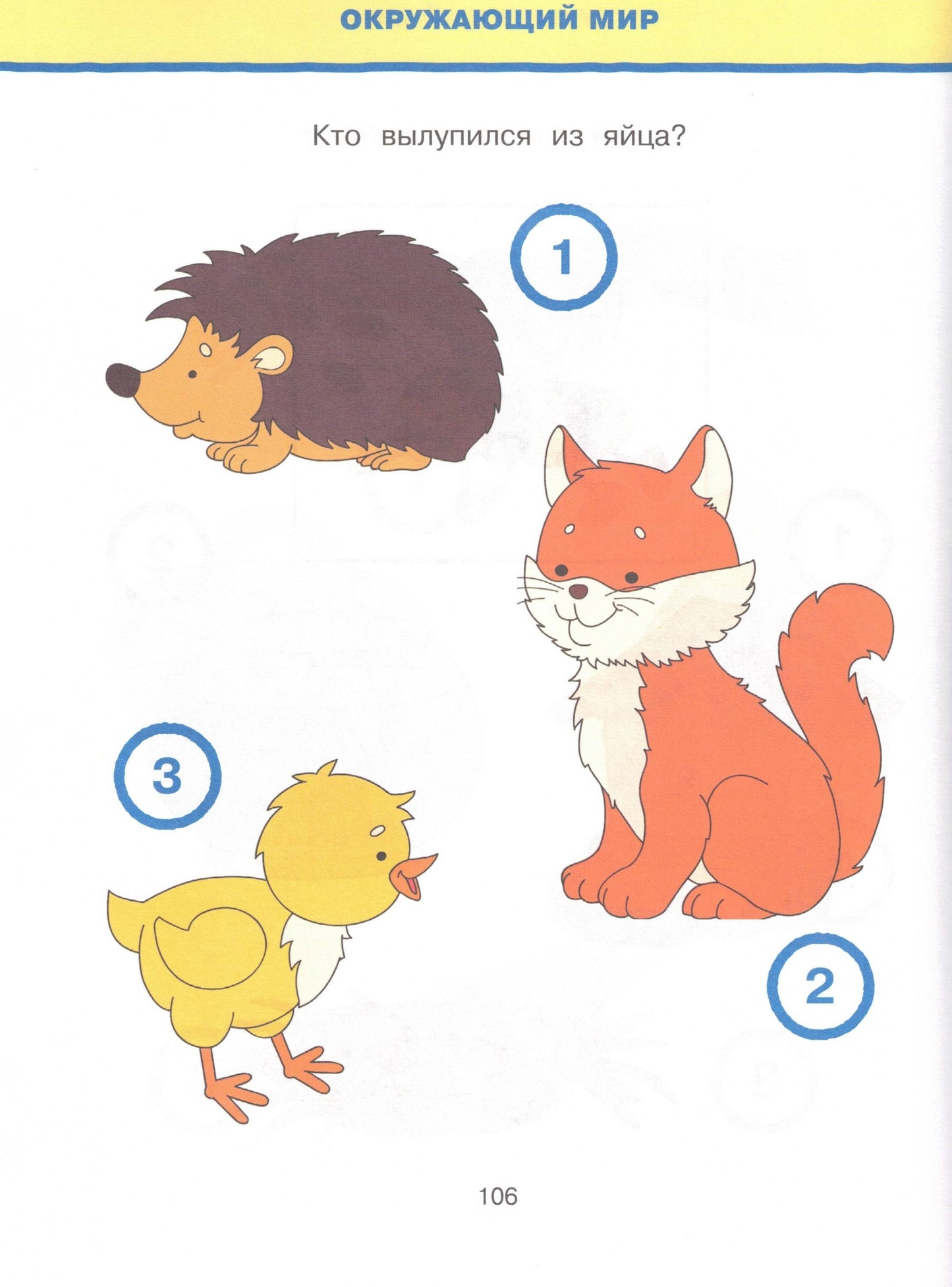 Новые тесты (2-3 года)