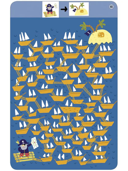 Usborne cards. 100 labyrinths from simple to complex
