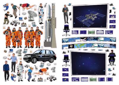 My Sticker Book. Space