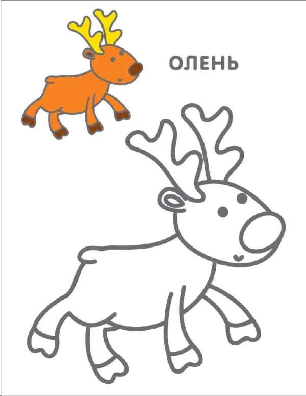 My first coloring books. 3+