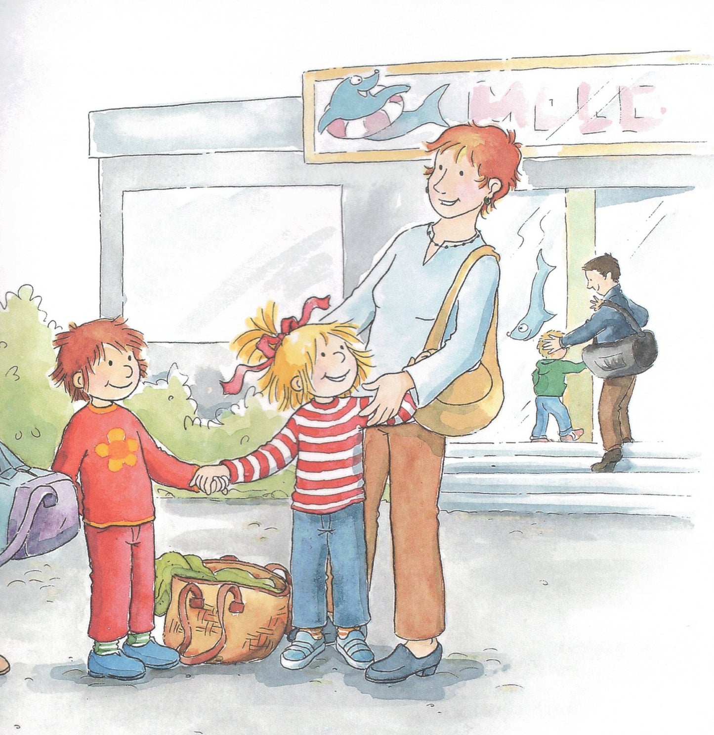 Конни ночует у подруги