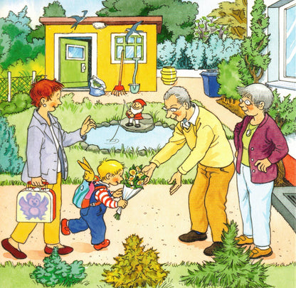 Якоб ночует у бабушки с дедушкой