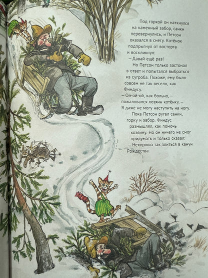 Christmas at Pettson's House