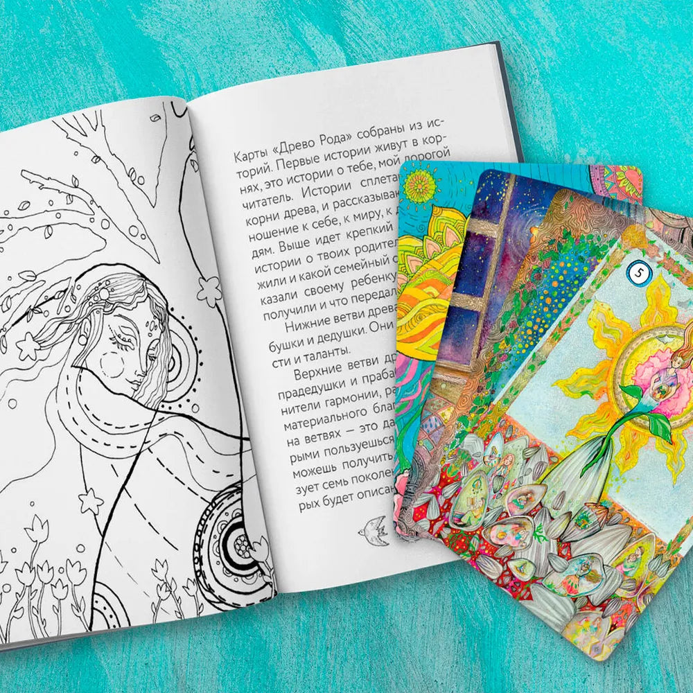 Family Tree. Metaphorical Resource Cards