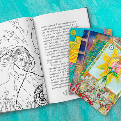 Family Tree. Metaphorical Resource Cards