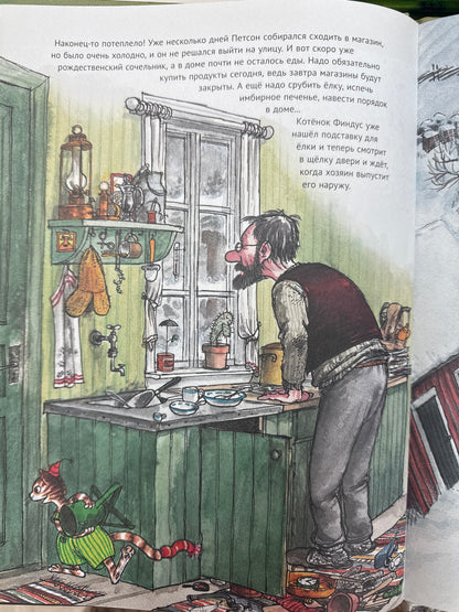 Christmas at Pettson's House