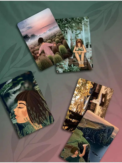 Spectrocards for Self-Discovery: Me and the World