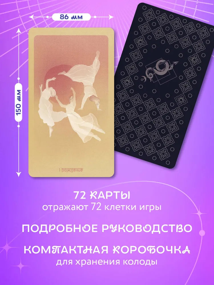 Lila. Metaphorical Cards