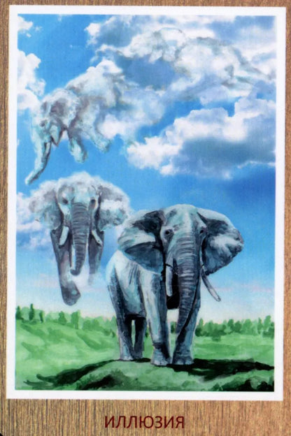 Metaphorical cards for self-development