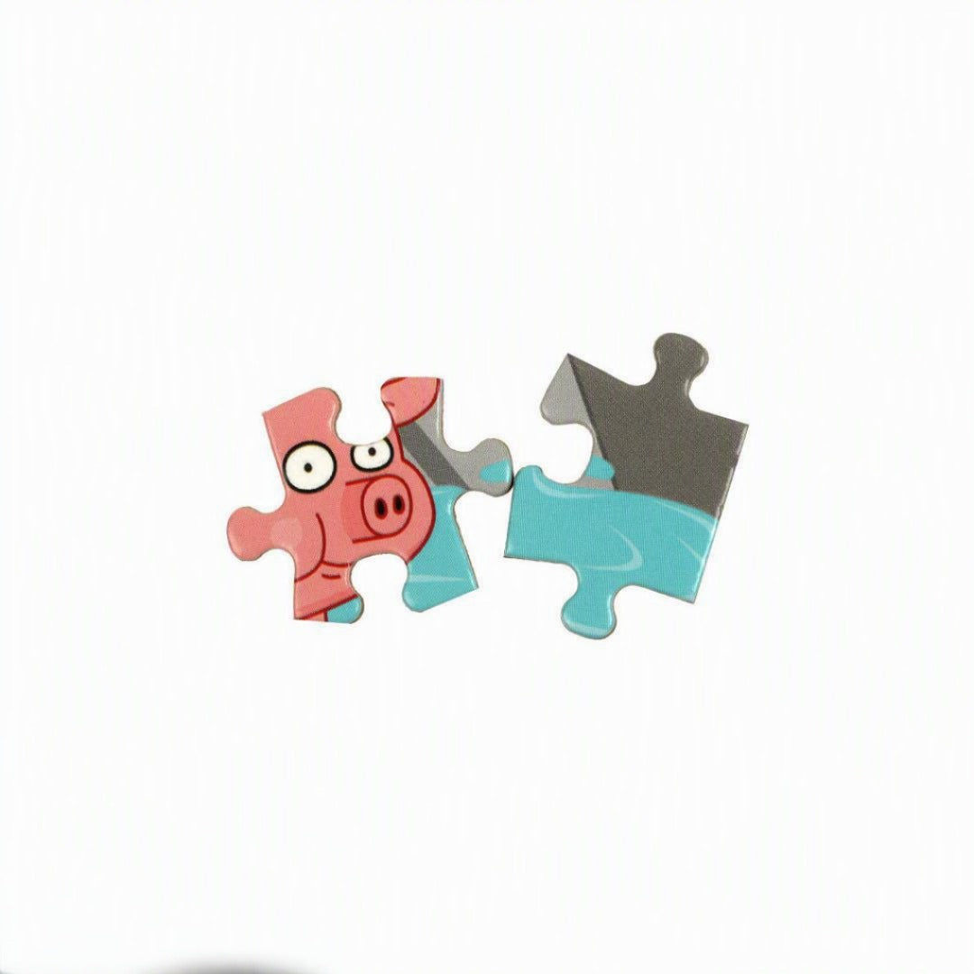 Puzzle 54 Blue Tractor