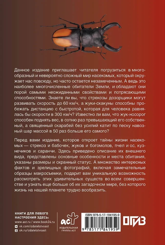 Насекомые. Иллюстрированный гид